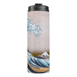 Bouteilles Isothermes Grande vague du tsunami Kanagawa Japon par Hokusai