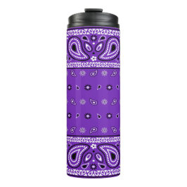 Bouteilles Isothermes Grape Bandana Paisley Country Hip hop Cowboy Farm