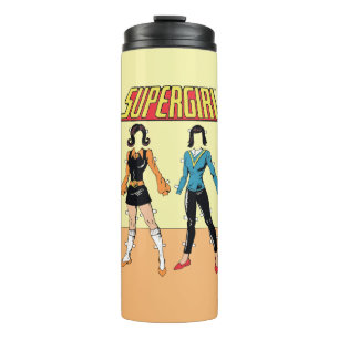Bouteilles Isothermes Graphique de poupée en papier supergirl