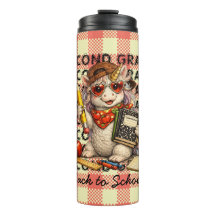 Graphique licorne cool deuxième année rentrée scol