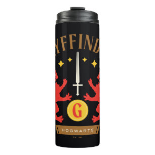 Bouteilles Isothermes GRAYFFINDOR™ Maison double Lion épée graphique
