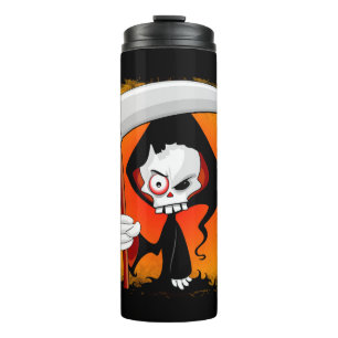 Bouteilles Isothermes Grim Reaper Déplaisant Drôle Cartoon