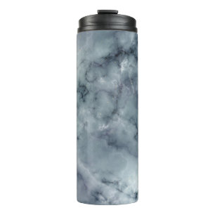 Bouteilles Isothermes Gris Noir Or Fumée Marbre Tumbler Thermique