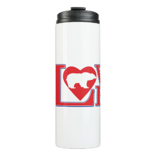 Bouteilles Isothermes Grizzly Oear Love Heart
