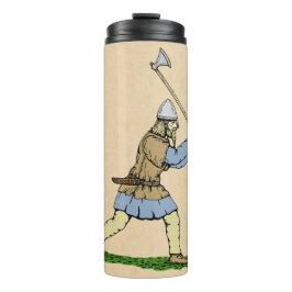 Bouteilles Isothermes Guerrier viking brandissant une grande boîte