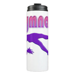 Bouteilles Isothermes Gymnaste Power Tumbling Purple Metallen