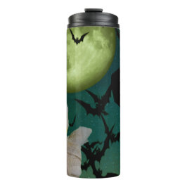 Bouteilles Isothermes Halloween de maman, chauve-souris et lune