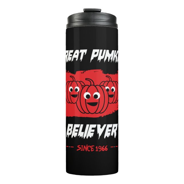 Bouteilles Isothermes Halloween Great Pumpkin Believe Since 1966 (Devant)