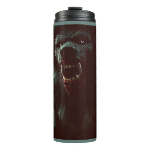 Bouteilles Isothermes Halloween - Loup-garou 2
