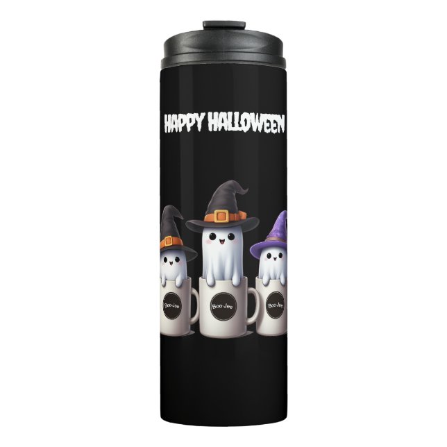 Bouteilles Isothermes Halloween - Trois mignons fantômes de boo-jee (Devant)