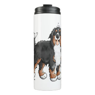 Bouteilles Isothermes Happy Bernese Mountain Dog - Comic - Chiens - Cart