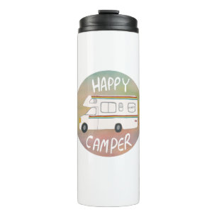Bouteilles Isothermes Happy Camper Rainbow RV Sunset Motorhome RV