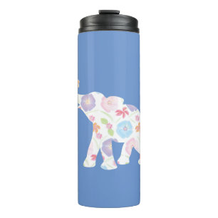 Bouteilles Isothermes Happy Elephant-Big-Flower Motif moderne