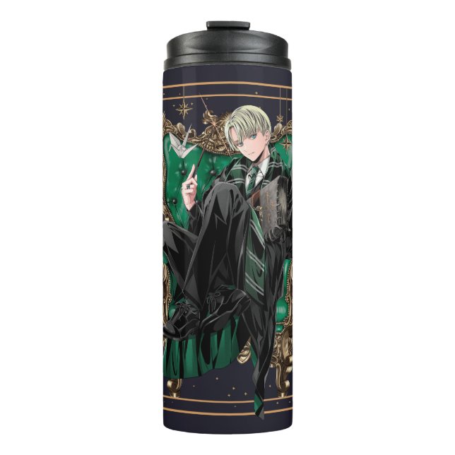 Bouteilles Isothermes HARRY POTTER™ | Anime Draco Malfoy Assis (Devant)