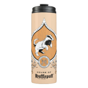 Bouteilles Isothermes HARRY POTTER™ Délicat croquis HUFLEPUFF™ Crest