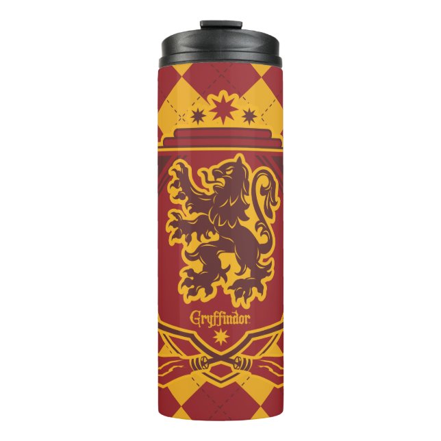 Bouteilles Isothermes Harry Potter | Gryffindor QUIDDITCH™ Crest (Devant)