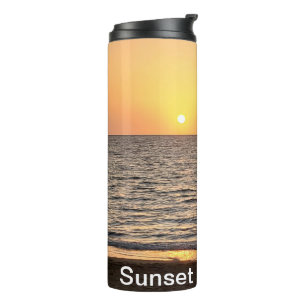 Bouteilles Isothermes Hawaii Sunset photo personnalisable