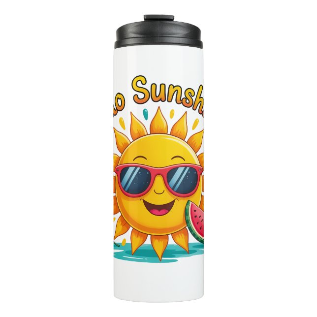 Bouteilles Isothermes Hello Sunshine  (Devant)