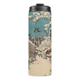 Bouteilles Isothermes Hiroshige hiver paysage Japon pays