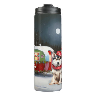 Bouteilles Isothermes Hiver Sibérie Husky Caravan Christmas Adventure