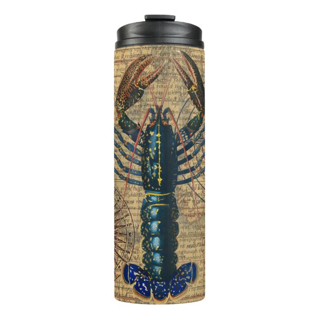 Bouteilles Isothermes Homard Coquillages Fruits de mer Maine Classique O (Devant)