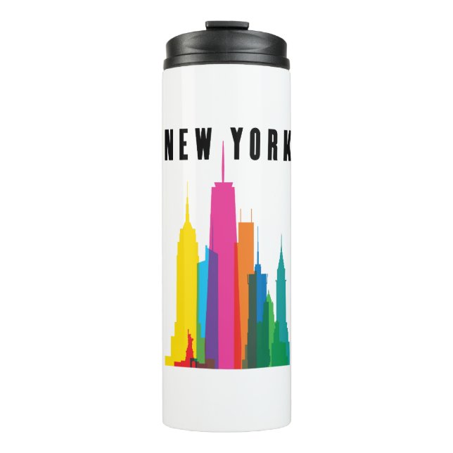 Bouteilles Isothermes Horizon de New York (Devant)