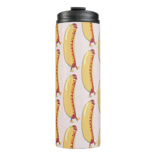 Bouteilles Isothermes Hot Diggity Chien Fun Cheeky Retro Caractère