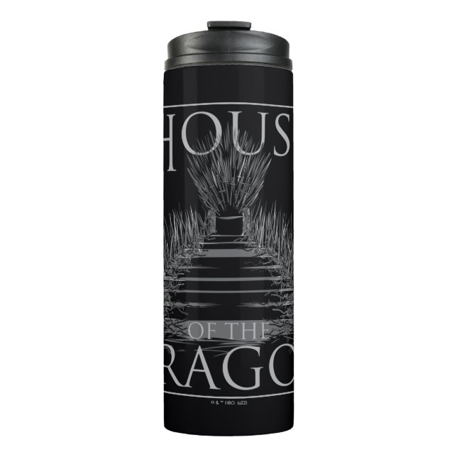 Bouteilles Isothermes HOUSE OF THE DRAGON | Iron Throne Graphic (Devant)