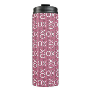 Bouteilles Isothermes Hugs Kisses XOXO Pink Valentines Day