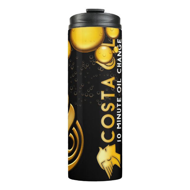Bouteilles Isothermes Huile de Costa Drop et Stripe Tumbler thermique (Devant)