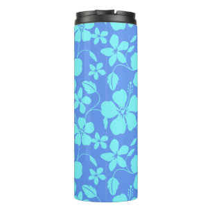 BOUTEILLES ISOTHERMES HULA HAWAIEN (HIBISCUS) PERVENCHE/TEAL