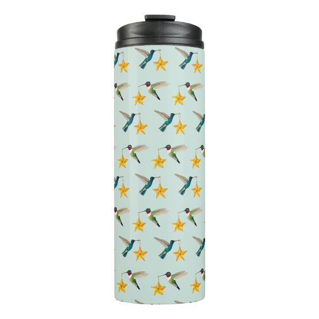 Bouteilles Isothermes Hummingbirds and Stars Thermal Tumbler (Devant)