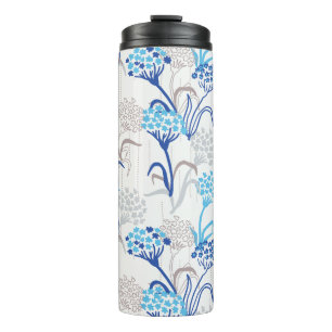 Bouteilles Isothermes Hydrangée légère et aérée Motif floral