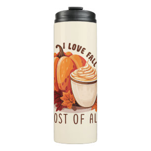 Bouteilles Isothermes I Love Fall - Citrouille et Citrouille Spice Latte