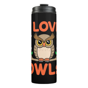 Bouteilles Isothermes I Love Owls