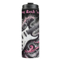I Love Rock N Roll Guitare Électrique Peinture