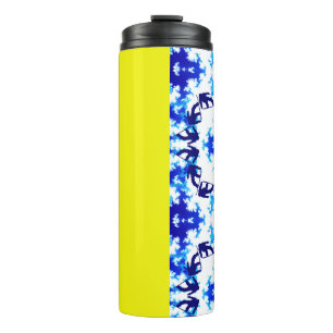 Bouteilles Isothermes Ice Blue Snowboard Sky Yellow Snowboard Sport
