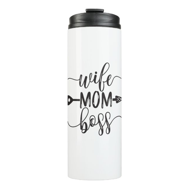 Bouteilles Isothermes Idées cadeaux Fête des Mères Femme Maman Patron (Devant)