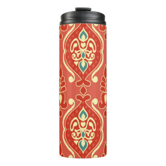 Bouteilles Isothermes Ikat artisanal : Tissu Boho Ethnique