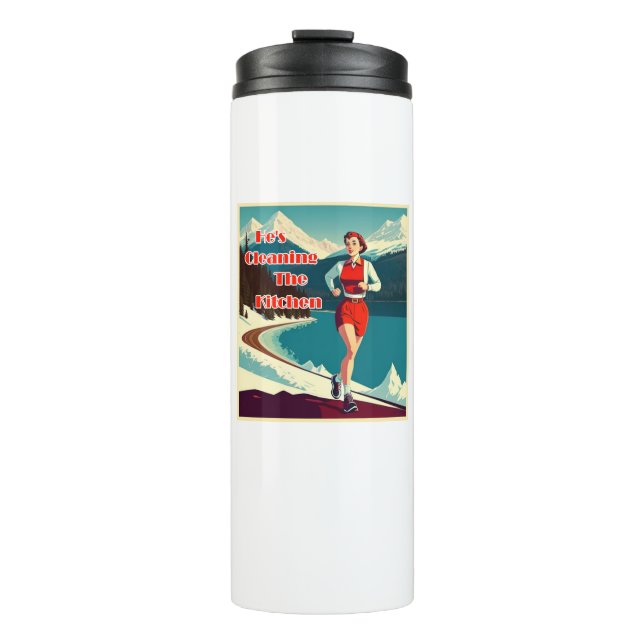 Bouteilles Isothermes Il nettoie la cuisine Sassy Runner (Devant)