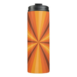 Bouteilles Isothermes Illusion Optique Orange Thermal Tumbler
