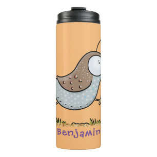 Bouteilles Isothermes Illustration de cartoon d'une colombe de Californi