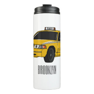 Bouteilles Isothermes Illustration de taxi