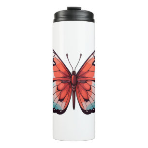 Bouteilles Isothermes Illustration du papillon de dessin