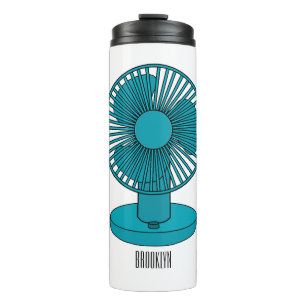Bouteilles Isothermes Illustration du ventilateur