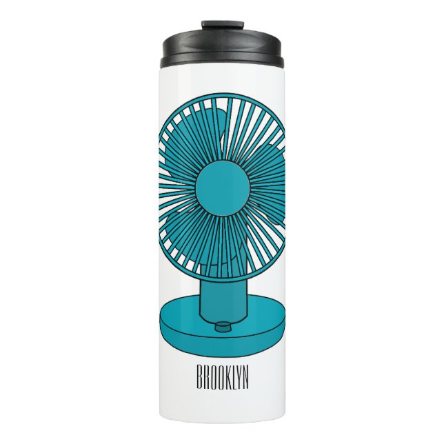 Bouteilles Isothermes Illustration du ventilateur (Devant)