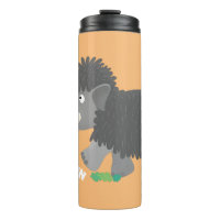 Illustration d'un mammouth laineux mou