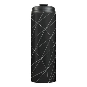 Bouteilles Isothermes Illustration graphique en noir et blanc