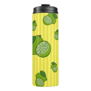 Bouteilles Isothermes Illustration Limes