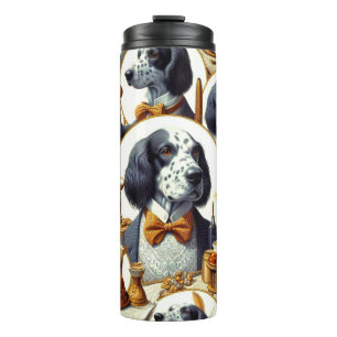 Bouteilles Isothermes Illustration vintage Anglais Setter